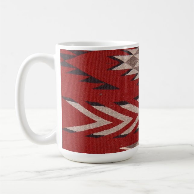 Indischer Amerikanische Ureinwohner Südwesten Kaffeetasse (Links)