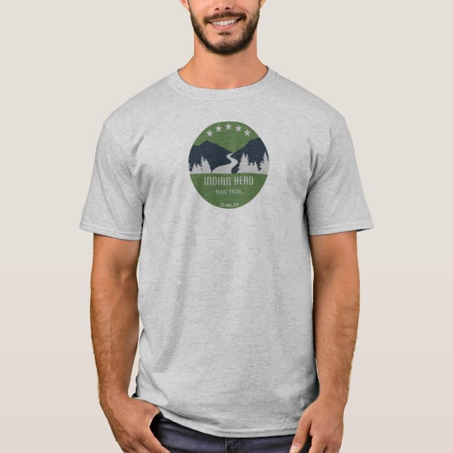 Indischer Bahngleis T-Shirt (Vorderseite)