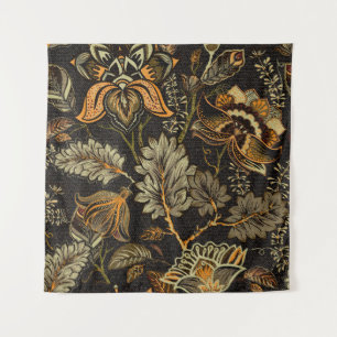 Indischer Blumenpaisley, nahtlos ethnisches Muster Wandteppich
