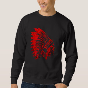 Indischer Chef des Indigenen Indigenen Indigenen Sweatshirt