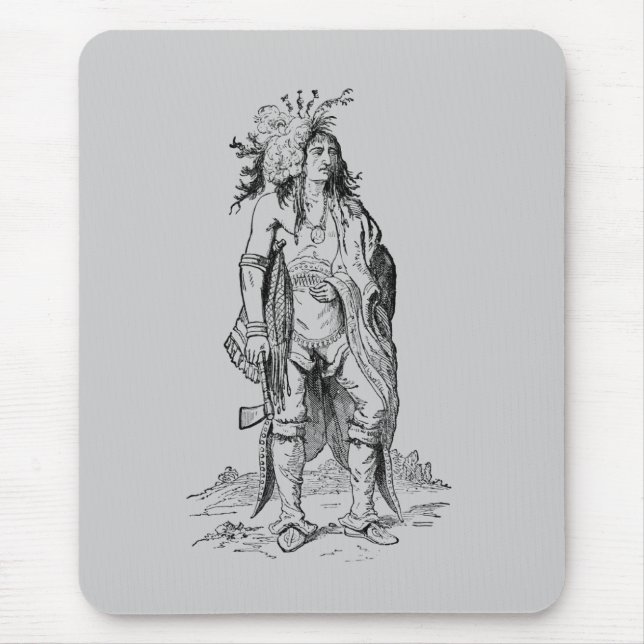 Indischer Chef MOuse Pad Mousepad (Vorne)