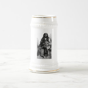 Indischer Chef Stein Bierglas