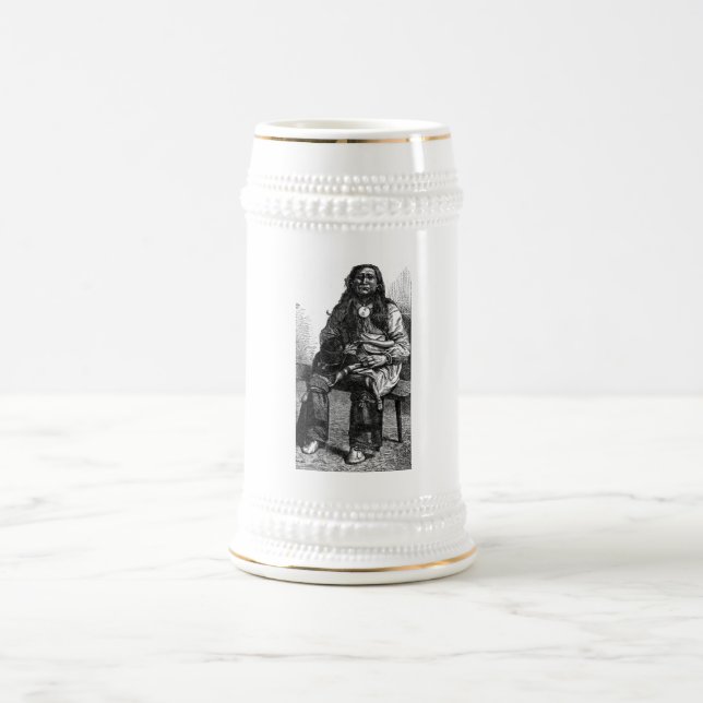 Indischer Chef Stein Bierglas (Mittel)