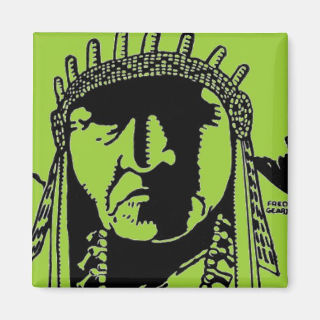 Indischer Chefmagnet Magnet (Vorne)