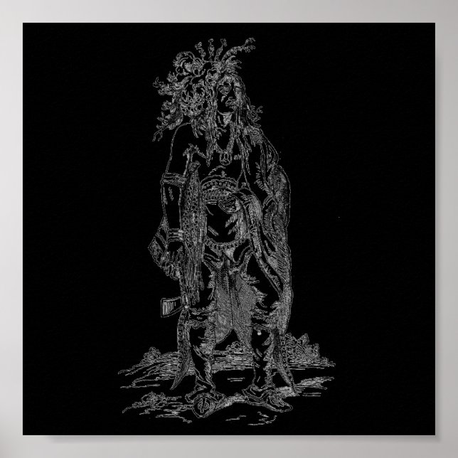 Indischer Chefposter Poster (Vorne)