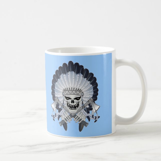 Indischer Chefskull Kaffeetasse (Rechts)
