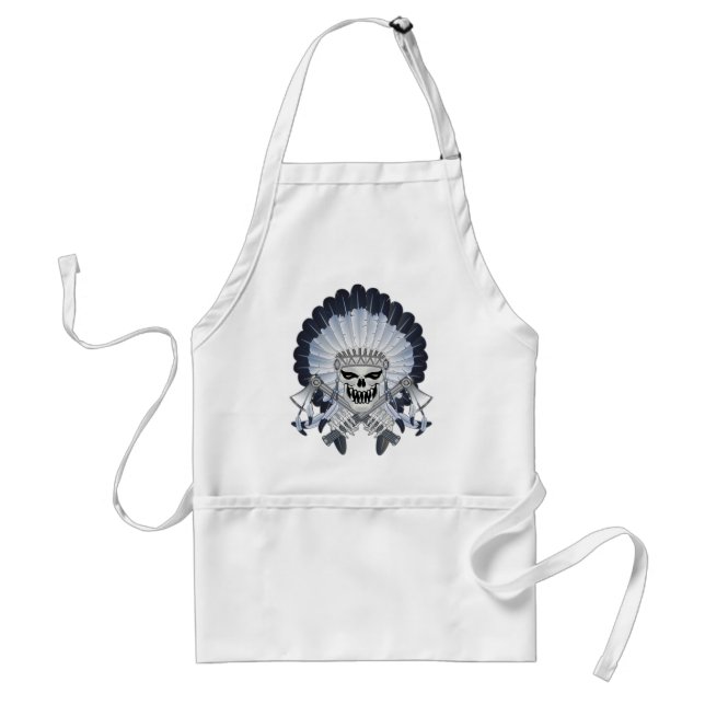 Indischer Chefskull Schürze (Vorne)