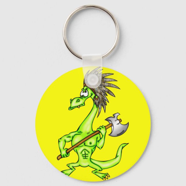 Indischer Drache Schlüsselanhänger (Vorderseite)