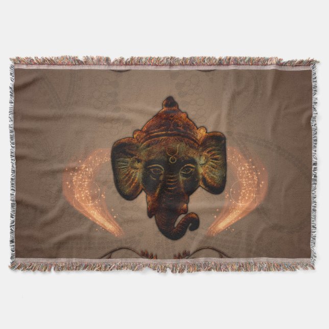 Indischer Elefant Decke (Vorderseite)
