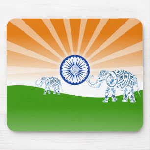 Indischer Elefant Mousepad