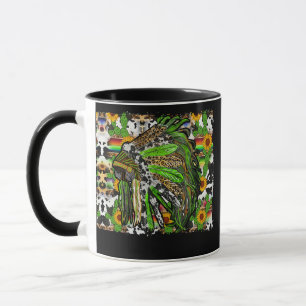 Indischer Federkopfschmuck Western Native American Tasse