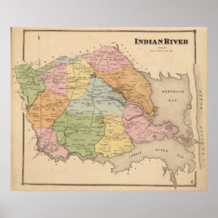 Indischer Fluss Poster