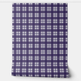Indischer Gingham - Majestätisches Indigo Tapete