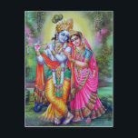 indischer Gott Postkarte<br><div class="desc">(mehrere Erzeugnisse ausgewählt)Indiangod,  Shiva,  krishna,  durga,  sarasvati, laxmi, radha,  hanuman</div>