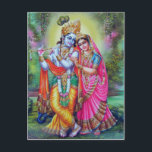 indischer Gott Postkarte<br><div class="desc">(mehrere Erzeugnisse ausgewählt)Indiangod,  Shiva,  krishna,  durga,  sarasvati, laxmi, radha,  hanuman</div>