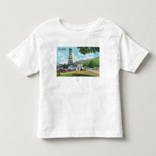 Indischer Kopf und indische Hauptturm-Ansicht Kleinkind T-shirt
