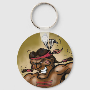 indischer Krieger Schlüsselanhänger