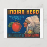 Indischer Leiter des Washington Apples Vintages Cr