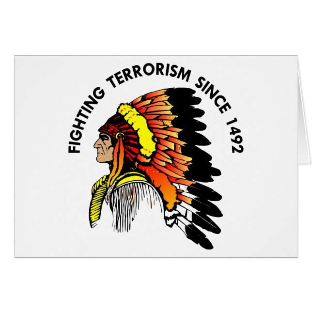 Indischer Leiter-kämpfender Terrorismus (Vorderseite (Horizontal))