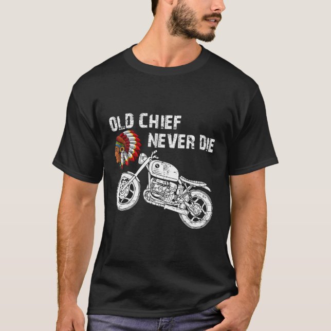 Indischer Motorradmeister Die nie Hoodie T-Shirt (Vorderseite)