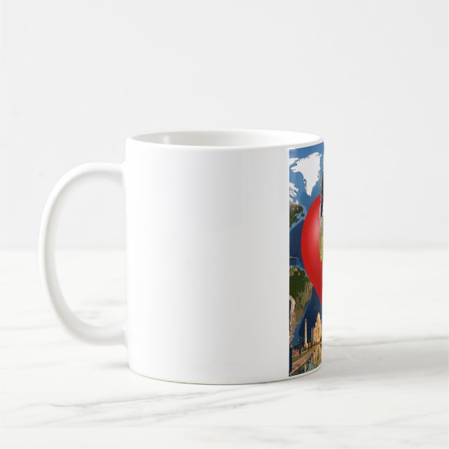 Indischer muslimischer Becher Kaffeetasse (Links)