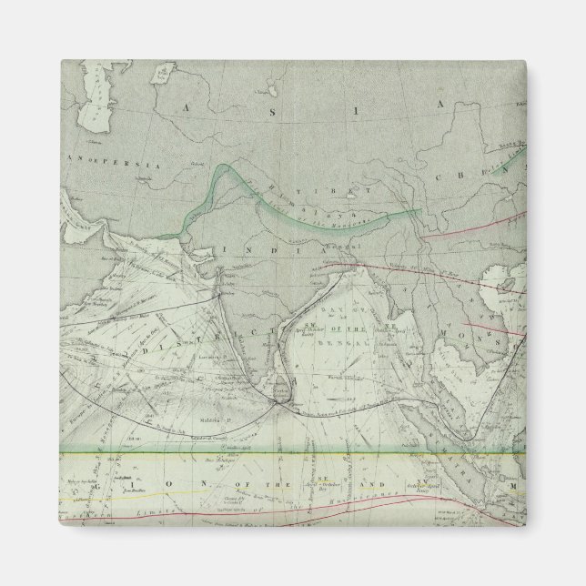 Indischer Ozean 2 Magnet (Vorne)
