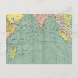 Indischer Ozean 3 Postkarte