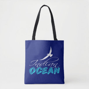Indischer Ozean individuell anpassbar Tasche