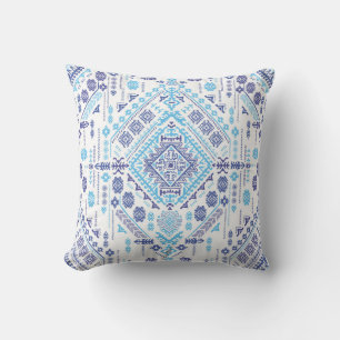 Indischer Paisley-Teppich, ethnisches Mandala-Must Kissen
