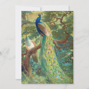 Indischer Pfau   Charles Robert Knight