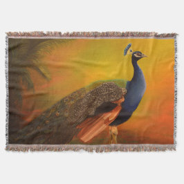 Indischer Pfau Decke