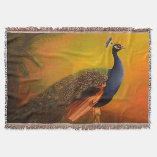 Indischer Pfau Decke