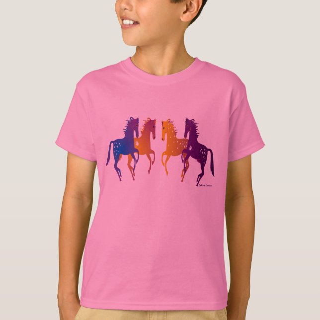 Indischer Pony-KinderT - Shirt (Vorderseite)