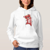 Indischer Red Bar Fashion Teddy Feather