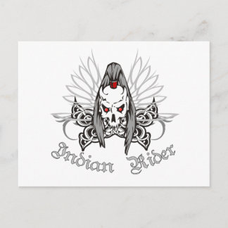 Indischer Rider Postkarte