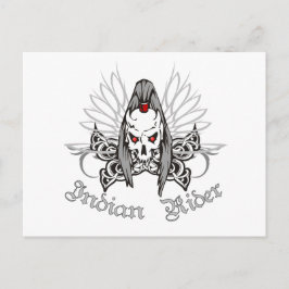 Indischer Rider Postkarte