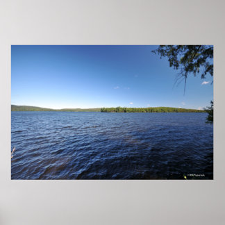 Indischer See in den Adirondacks. Druck 08 220 Poster