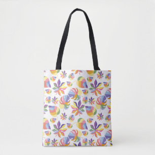 Indischer Sommer Herbst Mit Farbenfrohen Blättern Tasche