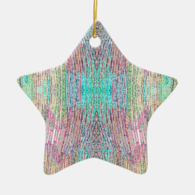 Indischer Sommer Keramikornament (Vorne)