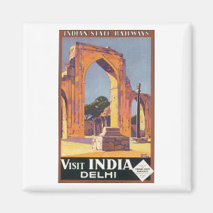 Indischer Staat Railways besucht Indien Delhi Magnet
