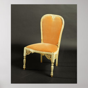Indischer Stuhl, c.1820 Poster