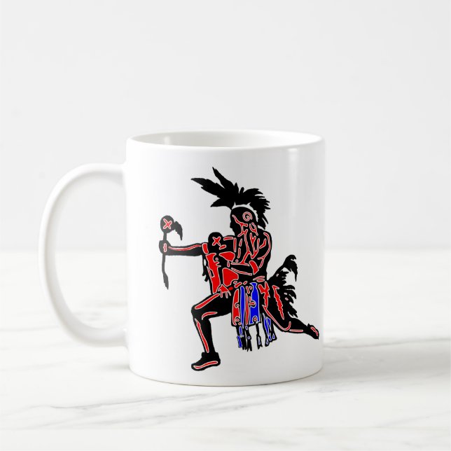 Indischer Tänzer Kaffeetasse (Links)