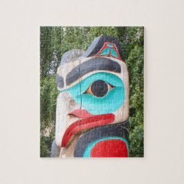 Indischer Totem-Pole, Anchorage, Alaska 2