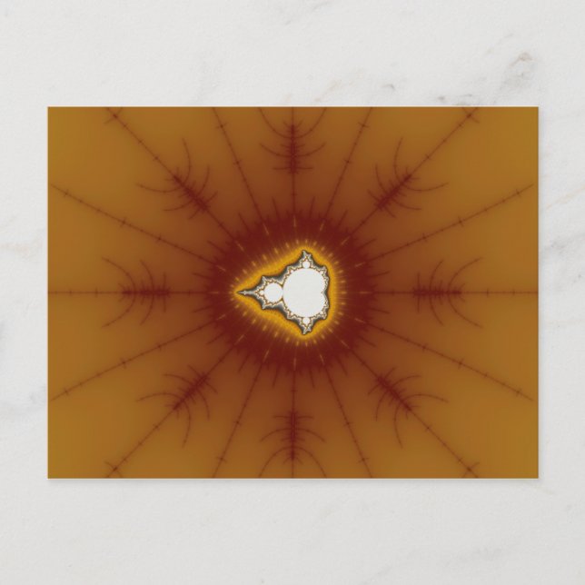 Indisches Amerika - Fraktal Postkarte (Vorderseite)