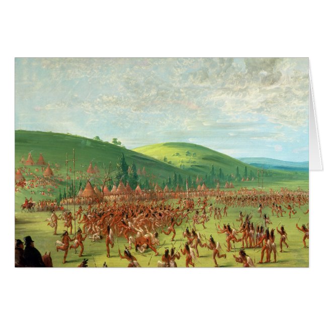 Indisches Ball-Spiel (Vorderseite (Horizontal))