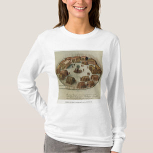 Indisches Dorf von Pomeiooc T-Shirt