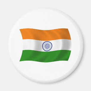 Indisches Flaggenmagnet Magnet