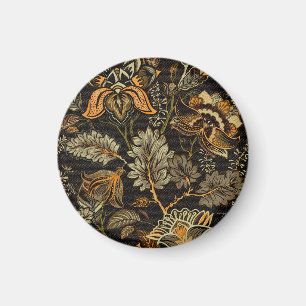 Indisches florales Paisley, nahtloses ethnisches M Magnet