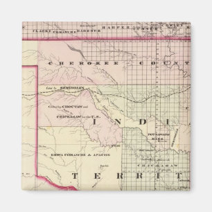 Indisches Gebiet 2 Magnet