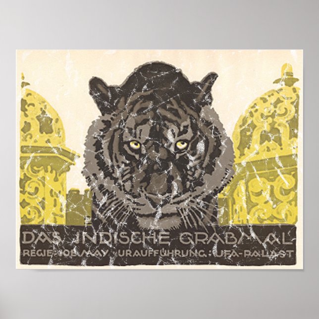 Indisches Grab - Not Poster (Vorne)